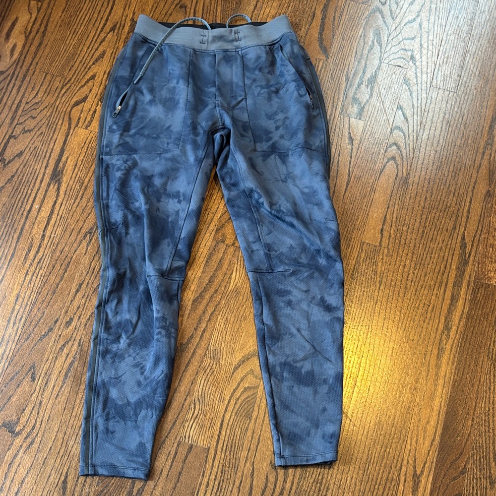 lululemon athletica Navy Patterned Joggers